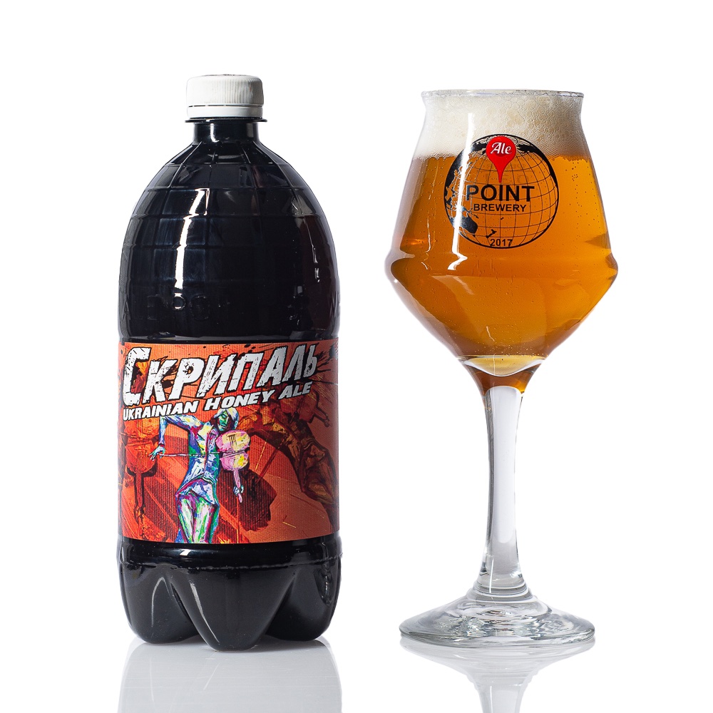 Пиво Скрипаль Ukrainian Hоney Ale, 3,7°,1л